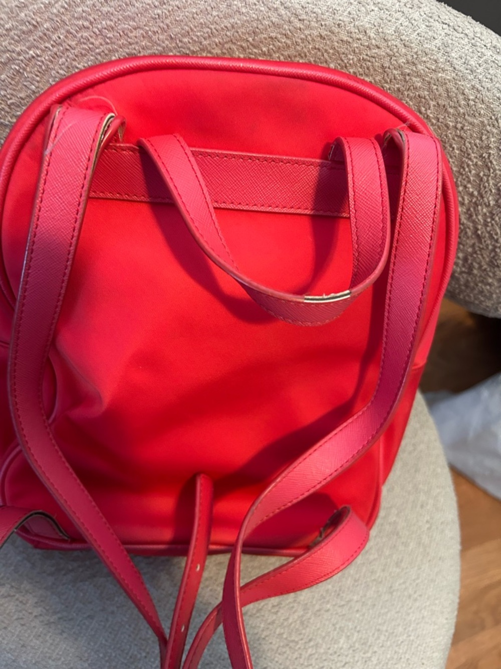 Kate Spade Red Nylon Mini Backpack - Picture 7 of 10